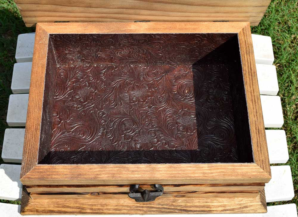 Cowgirl Up - Engraved Jewelry Box / Bible Box image 2