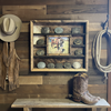 14 Buckle Display with 8x10 Picture Frame - No Stars