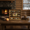14 Buckle Display with 8x10 Picture Frame - No Stars