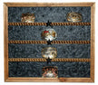 20 Buckle Display - Other Backgrounds Available - Black Faux Leather image