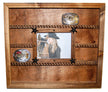 14 Buckle Display with 8x10 Picture Frame - Many Backgrounds Available image 2