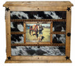 14 Buckle Display Cowhide - Glass Door Front image 2
