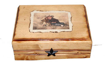 Picture Barrel Racer Handmade Jewelry Box - Other Pics Available image 3