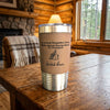 20 OZ Engraved Leatherette Polar Camel Tumbler