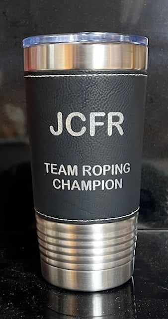 20 OZ Engraved Leatherette Polar Camel Tumbler image 6