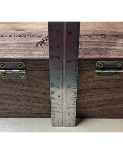 Personalized Wood Pocket Knives with Walnut Presentation Box image 1