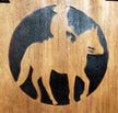 Branded Handmade Jewelry Box - Horse &amp; Rider image