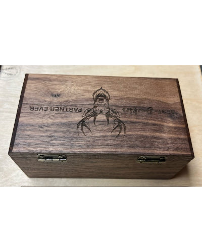 Personalized Wood Pocket Knives with Walnut Presentation Box image 5