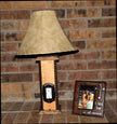24" Rustic Western Table Lamps with USB Charging Port. These beautiful Western table lamps are perfect for the cabin or your rustic Decor image 3
