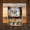 3 Buckle Display with 8 x 10 Picture Frame