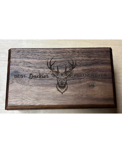 Personalized Wood Pocket Knives with Walnut Presentation Box image 4