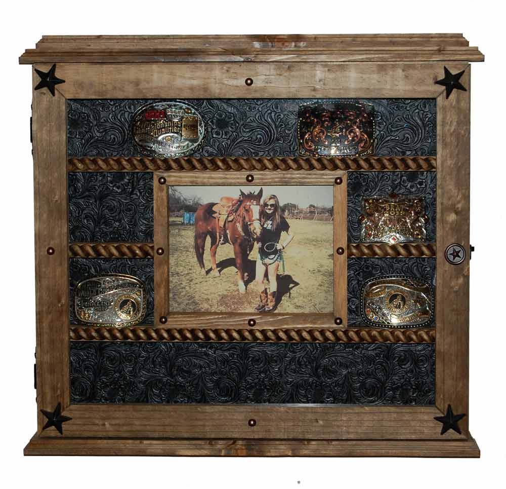 14 Buckle Display Faux - Glass Door Front - Other Backgrounds Available image 5