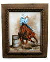 Rustic Picture Frame with wood rope - Various Sizes Available image 0