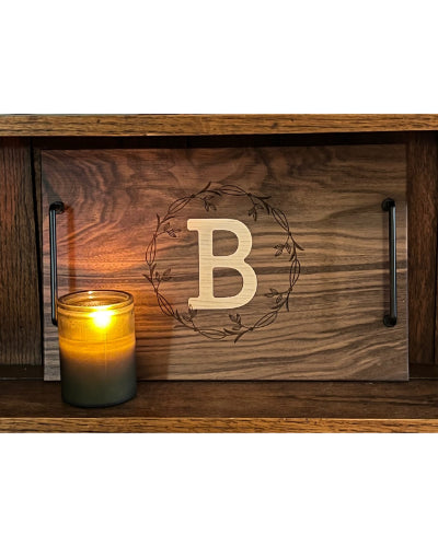 Walnut Inlayed Charcuterie Board image 2