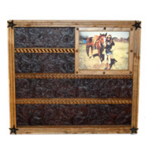 14 Buckle Display with 8x10 Right Picture Frame image 0