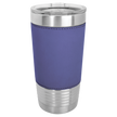 20 OZ Engraved Leatherette Polar Camel Tumbler - 5213 Purple image
