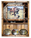 3 Buckle Display with 8 x 10 Picture Frame image 0