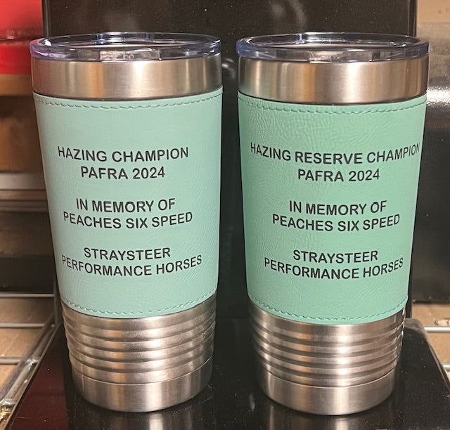 20 OZ Engraved Leatherette Polar Camel Tumbler image 5