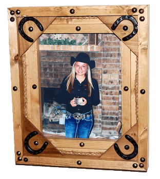 Western Rustic Picture Frame Various Sizes Available image 0