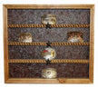 20 Buckle Display - Other Backgrounds Available - Brown Faux Leather image