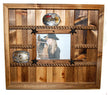 14 Buckle Display with 8x10 Picture Frame - Many Backgrounds Available image 1
