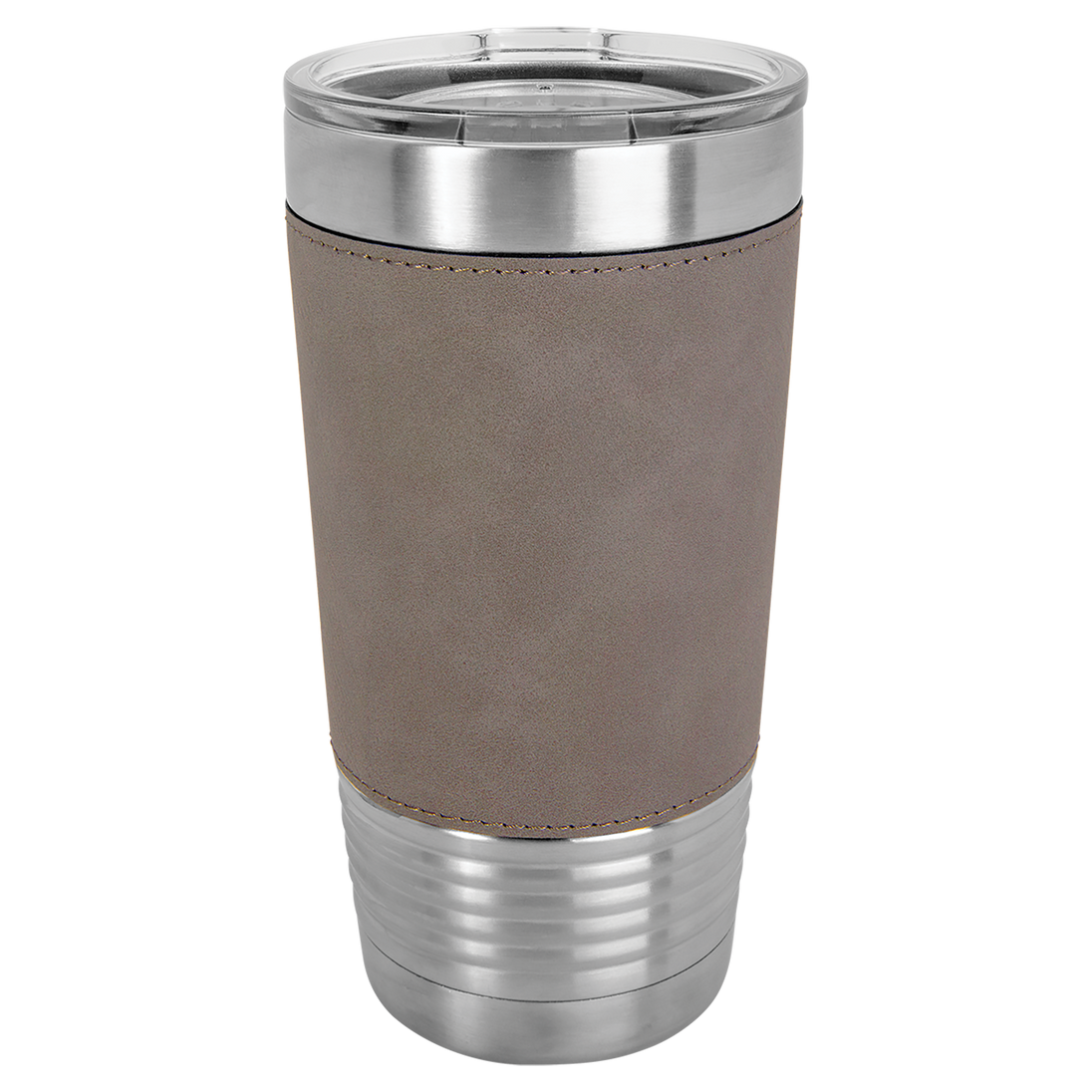 20 OZ Engraved Leatherette Polar Camel Tumbler - 5205 Gray image