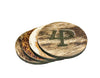 Branded Cowhide Coasters (set of 4)