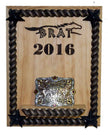 Custom Engraved Buckle Display Plaques image 1
