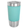 20 OZ Engraved Leatherette Polar Camel Tumbler - 5209 Teal image