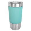 20 OZ Engraved Leatherette Polar Camel Tumbler - 5209 Teal image