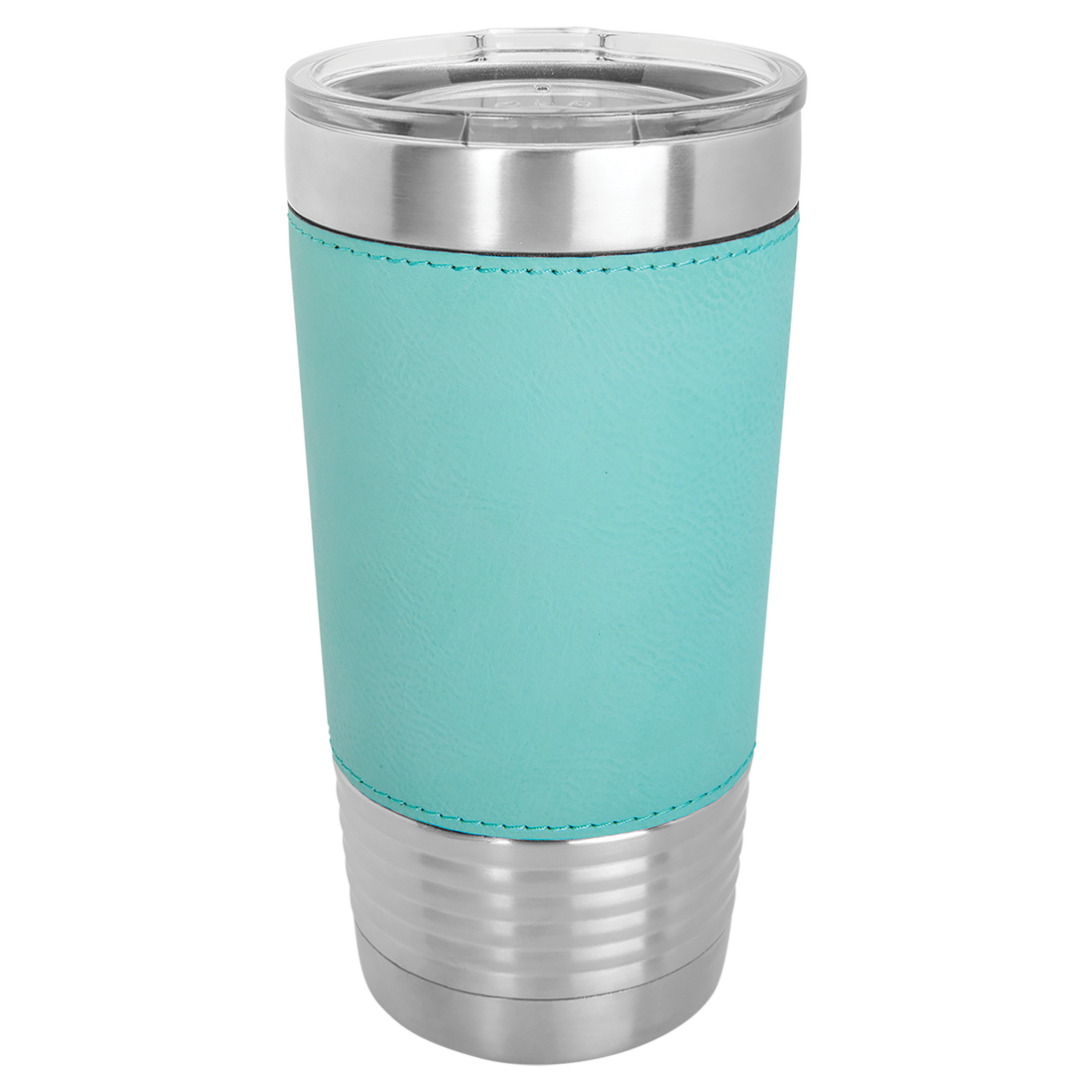 20 OZ Engraved Leatherette Polar Camel Tumbler - 5209 Teal image