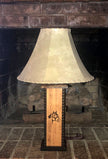 Rustic Western Table Lamps. Engraved Horse Head Lamp. These beautiful Western table lamps are perfect for the cabin or your rustic Decor image 1