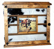 14 Buckle Display Cowhide - Glass Door Front image 0