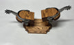 Trophy Spur Stands - Solid Oak image 3