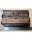 Personalized Wood Pocket Knives with Walnut Presentation Box image 2