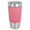 20 OZ Engraved Leatherette Polar Camel Tumbler - 5207 Pink image