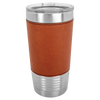 20 OZ Engraved Leatherette Polar Camel Tumbler - 5204 Rawhide image