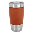 20 OZ Engraved Leatherette Polar Camel Tumbler - 5204 Rawhide image